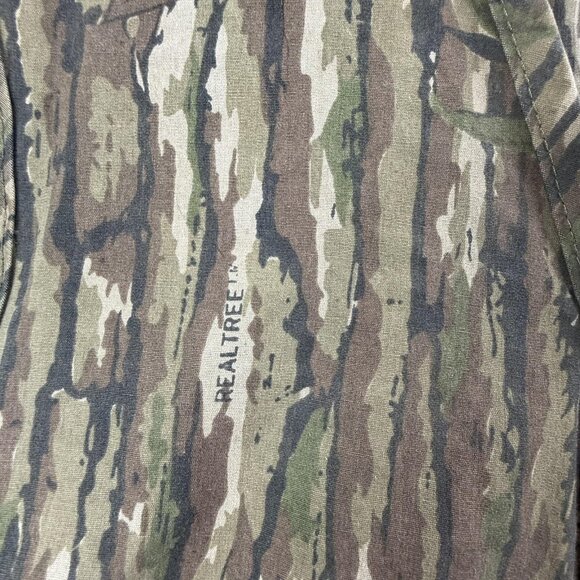 Vintage Realtree Camo Hunting Vest Mens Medium Made USA Utility Game Bag Pockets - Picture 10 of 15